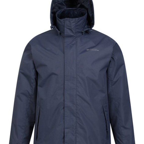 MOUNTAIN WAREHOUSE: Fell II Mens 3 in 1 Jacket - navy - Picture 6 of 10